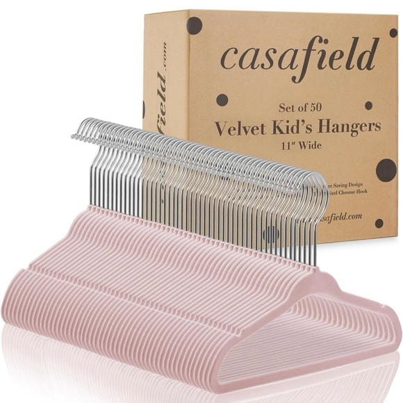 COPY - COPY - 50 Velvet Baby Hangers - 11" Size for Infant & Toddler Clothes - … - Picture 5 of 5